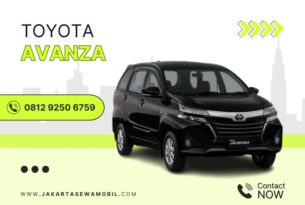 Sewa mobil Avanza jakarta