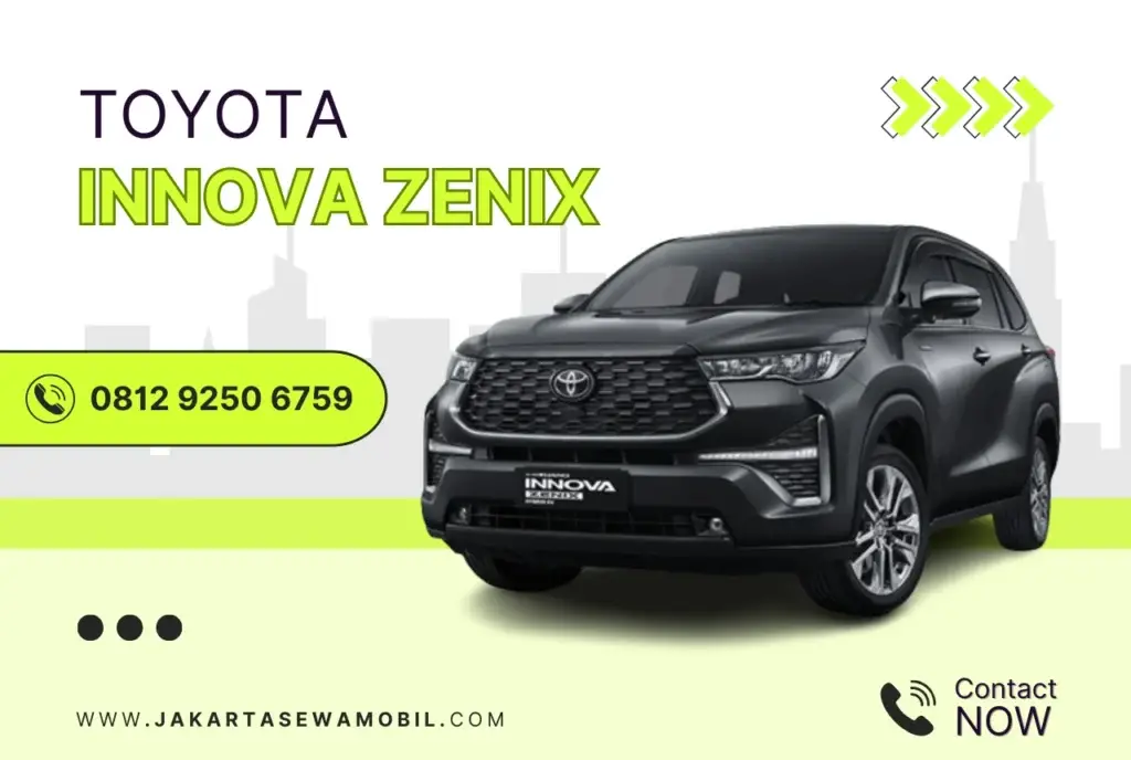 Sewa mobil innova zenix jakarta