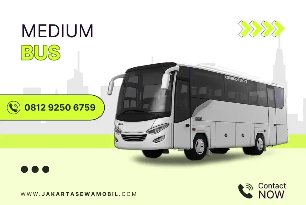 Sewa mobil Bus Jakarta