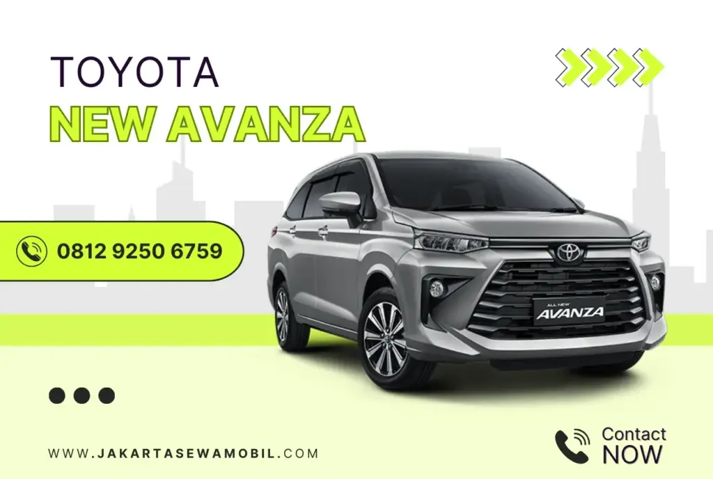 Sewa mobil New Avanza jakarta