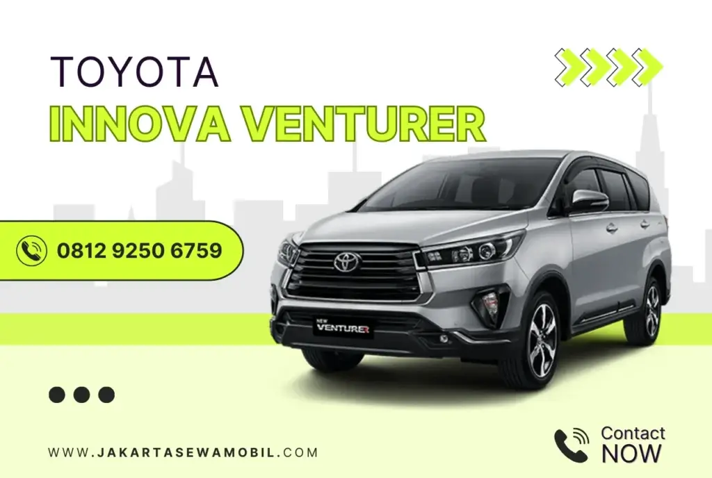 Sewa mobil innova venture jakarta
